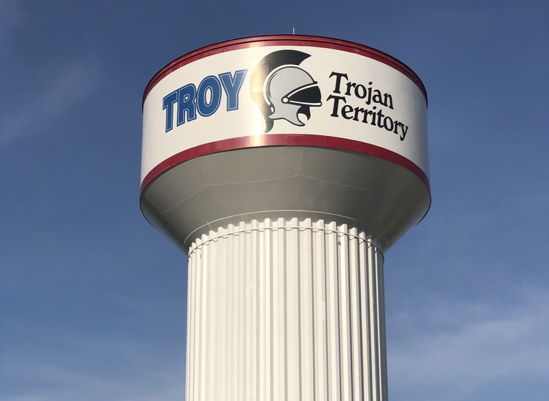 Troy Water Tank in 2020