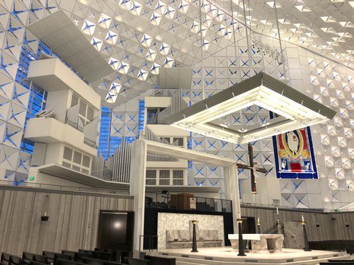 Crystal Cathedral Renovated Interior in Orange County, Calif.