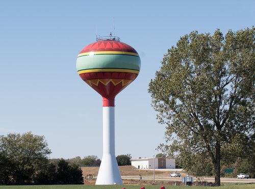 Wamego Water Tank Design in Wamego, Kansas